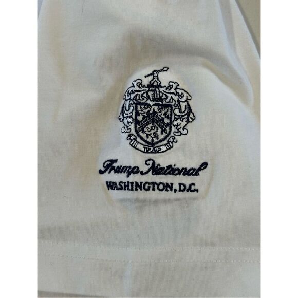 Peter Millar Mountainside Collection Trump National Golf Polo White Mens Sz L - Picture 4 of 6